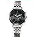 Skone 7145 stainless steel back water resistant quartz watches